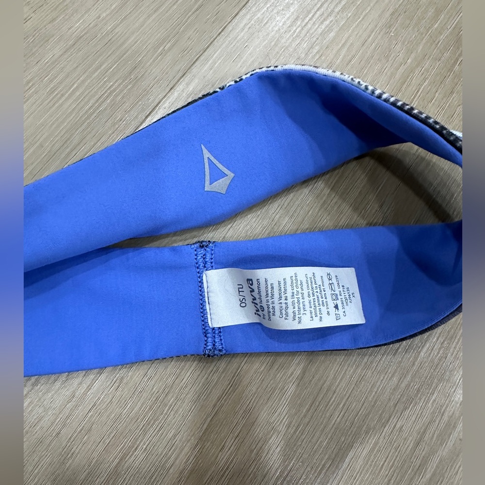 Ivivva Lululemon Girls Matching Set Short (10) & Tank Top (8) Black/Blue - Picture 9 of 9